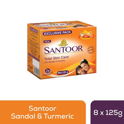 Santoor Sandal | Turmeric Soap|